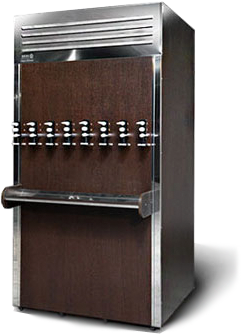Холодильная камера для разливного пива(сборно-разборная) вместимостью 8 кегов